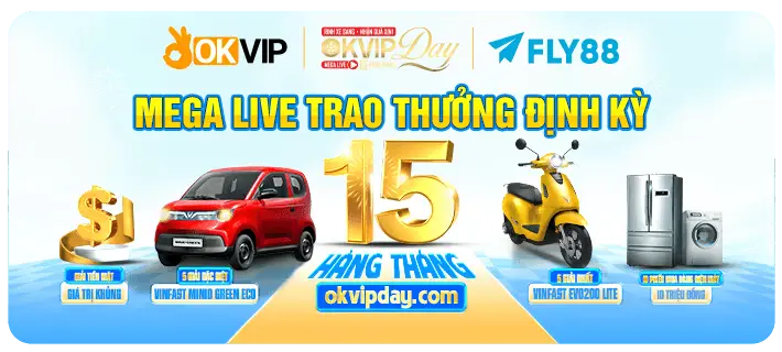 mega live trao thưởng định kỳ